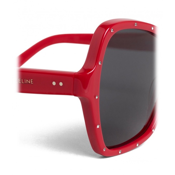 CELINE Red
Acetate Crystal Butterfly Sunglasses CL4066IS - Picture 7 of 7